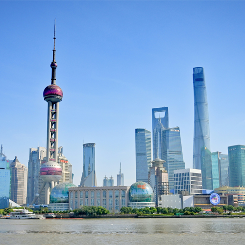 Shanghai Skyline.
